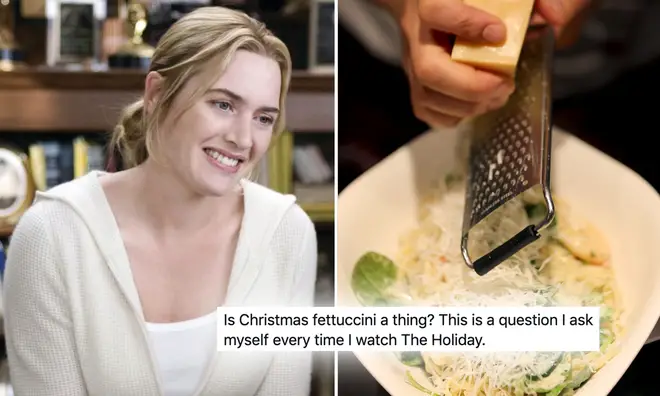 Qu'est-ce que les fettuccines de Noël ? La recette du plat festif « The Holiday » dévoilée 3 Les fettuccini de Noël sont tout à fait une chose, comme l'a mentionné Kate Winslet dans The Holiday.