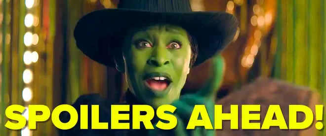 Michelle Yeoh de Wicked laisse tomber le spoiler de la partie 2 dans le clip viral des Golden Globes 6 AVERTISSEMENT : SPOILERS MUSICAUX MÉCHANTS CI-DESSOUS