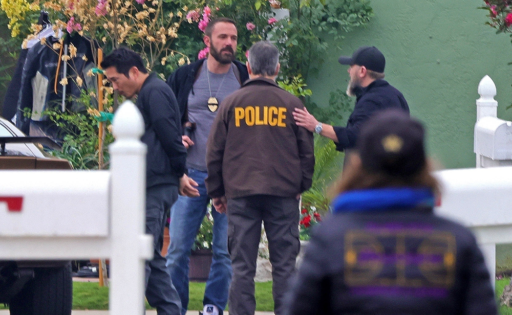 *exclusif* Retour au travail ! Ben Affleck semble frais et musclé sur le tournage des premières scènes du nouveau thriller 