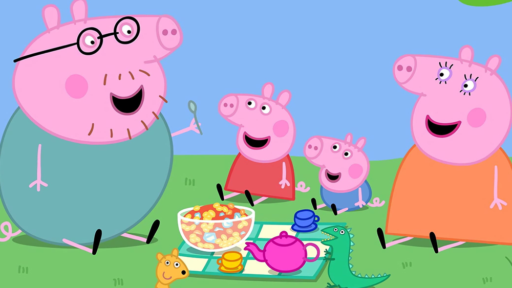 Peppa Pig, la série pour enfants la plus populaire au Royaume-Uni Peppa Pig, la série pour enfants la plus populaire au Royaume-Uni