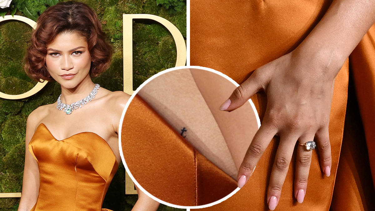 Zendaya est-elle fiancée ? Regardons de plus près sa bague des Golden Globes et son nouveau tatouage « t » 2 Zendaya est-elle fiancée ? Regardons de plus près sa bague des Golden Globes et son nouveau tatouage « t » - 1
