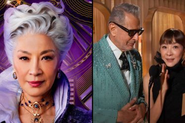 Michelle Yeoh de Wicked laisse tomber le spoiler de la partie 2 dans le clip viral des Golden Globes - 9
