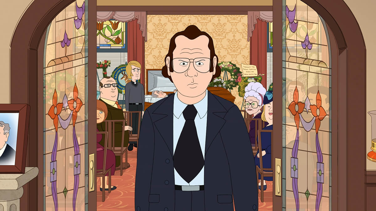 F est pour la saison familiale Frank aux funérailles F est pour la saison familiale Frank aux funérailles