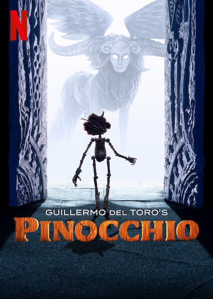 Chaque film Netflix qui a remporté un prix BAFTA 9 Affiche de Pinocchio de Guillermo del Toro