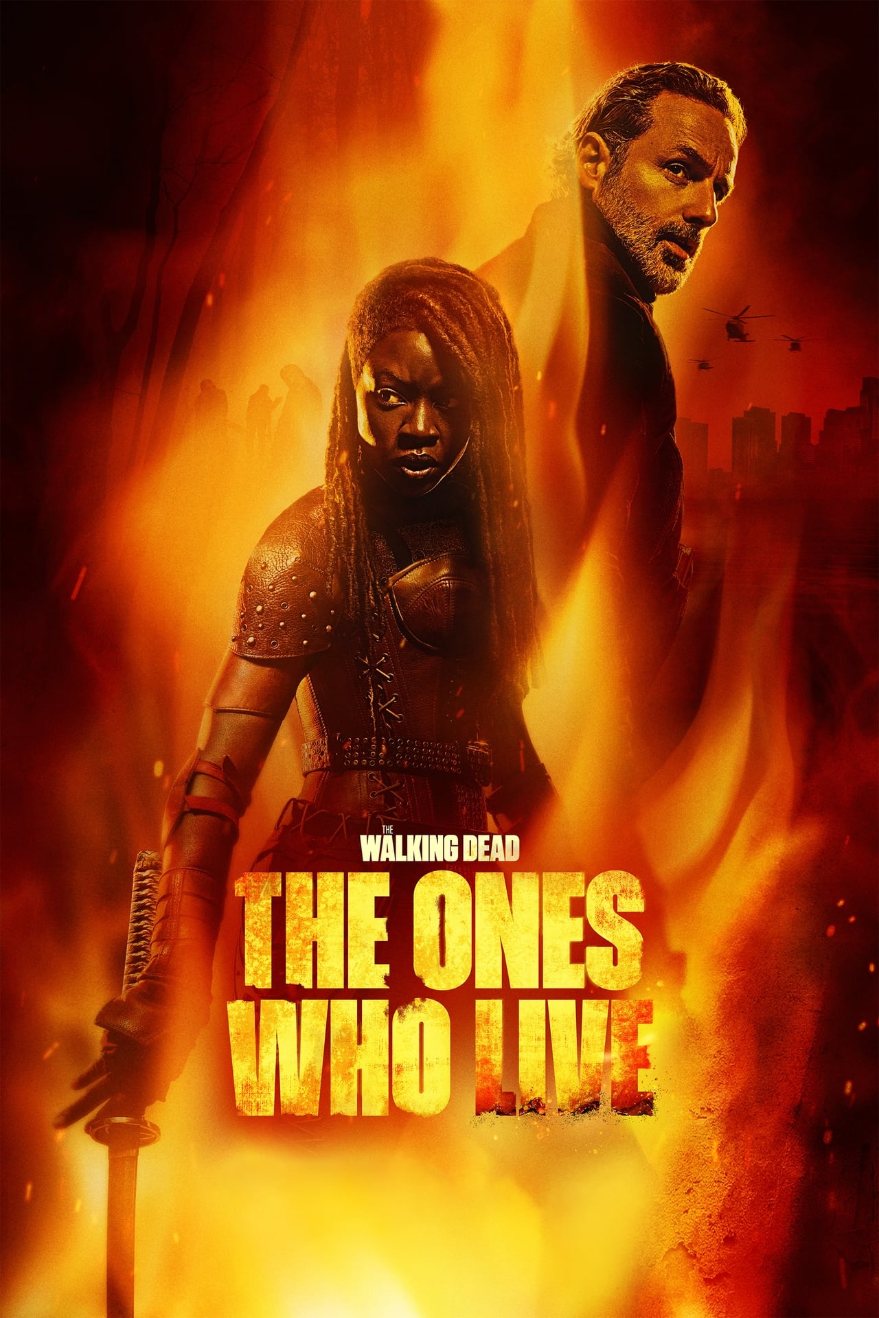 Les 10 meilleures émissions et films de zombies sur Netflix en 2025 21 The Walking Dead: Ceux qui vivent une affiche