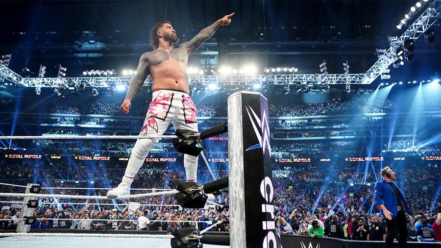 Jey Uso Wwe Raw Smackdown NXT Netflix en direct pour avril