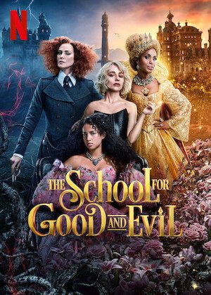 Les 10 meilleures adaptations de livres de films Netflix en 2025 8 L'école pour une affiche bonne et diabolique