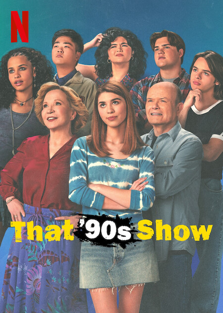 Que les années 90 montrent une affiche
