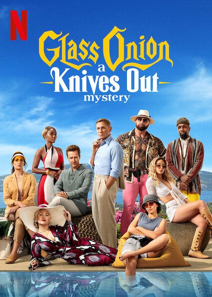 Onion de verre: une affiche mystère de couteaux