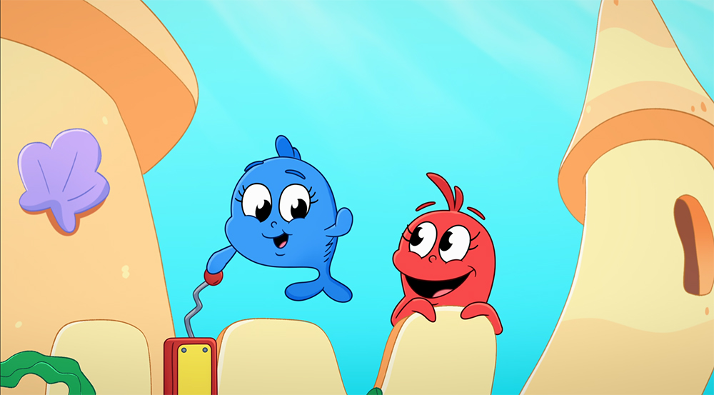 Netflix prévisualise la gamme d'animation pour la seconde moitié de 2025 avec plusieurs renouvellements 10 Fish rouge Blue Fish First Looks
