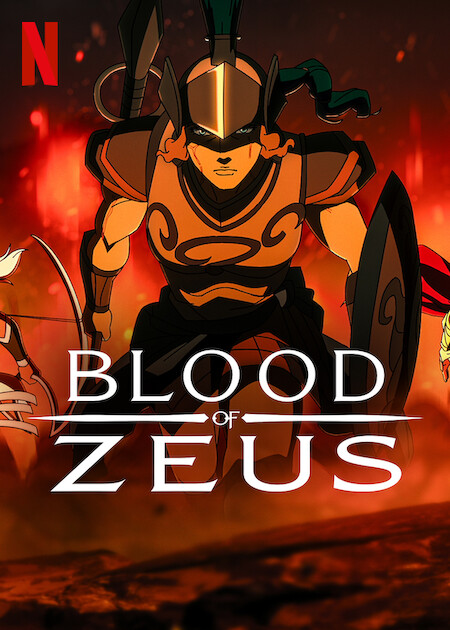 Meilleur nouvel anime sur Netflix en 2025 (jusqu'à présent) 16 Blood of Zeus Affiche