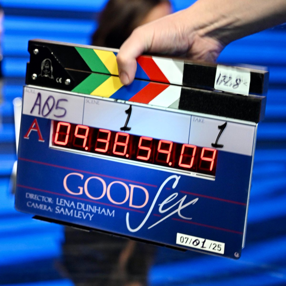 Émissions et films tournant pour Netflix à l'automne 2025 6 Filmage sur Good Sex Clapperboard