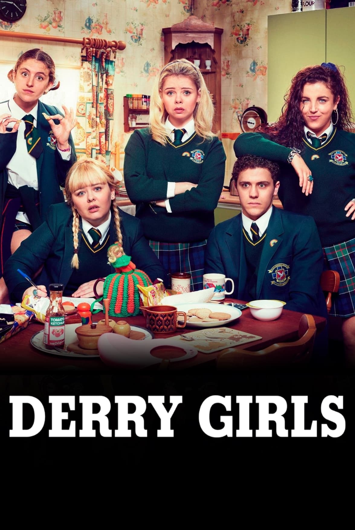 10 Série de confort de bien-être pour diffuser sur Netflix cet automne 4 Affiche Derry Girls