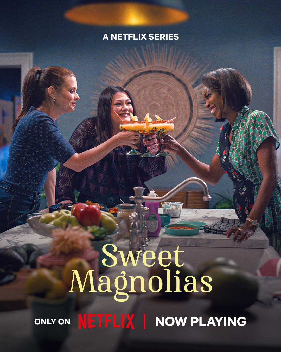 10 Série de confort de bien-être pour diffuser sur Netflix cet automne 20 Affiche douce de magnolias