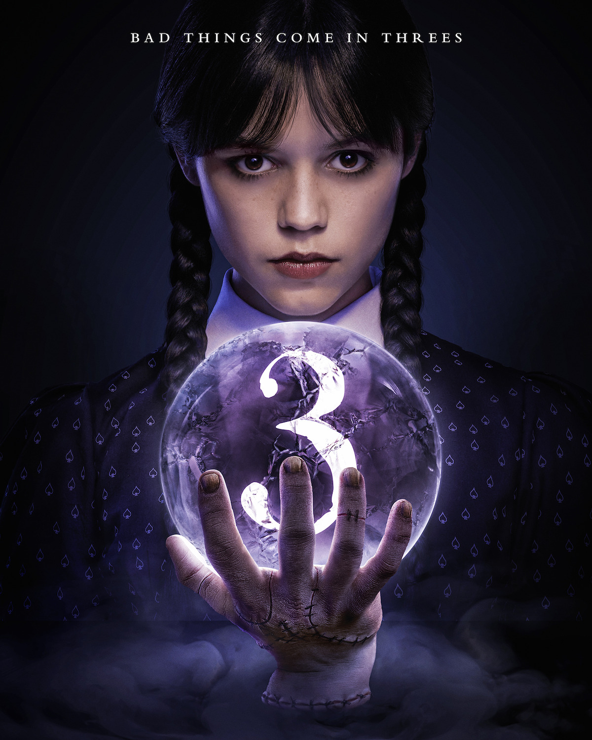 Affiche de renouvellement de la saison 3 du mercredi